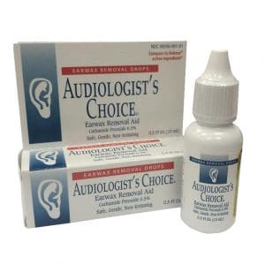 Audiologist's Choice Earwax Removal Drops (0.5 oz)